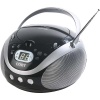 Coby CX-CD241 Portable CD Player with AM/FM Stereo Tuner (Black)