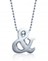 Alex Woo Little Letters Sterling Silver Letter and Pendant Necklace, 16