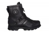 Polo Ralph Lauren Mens Boots Conquest Hi III Black Leather