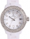 Toy Watch Plasteramic White Crystal Women's watch #PCS22WH