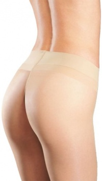 Trasparenze Clara 20 - 20 Denier sheer to waist low rise pantyhose/tights with thong back. Made in Italy