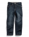 GUESS Kids Boys Brit Rocker Jeans - Lark Wash, DARK STONE WASH (5)