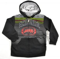 Ecko Unltd Boys Black & Multi Color Stripes Hoodie (6)