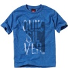 Quiksilver Kids Billed Tee Shirt for Boys (2T-7) Heather Blue, 2T