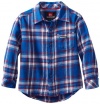 Quiksilver Boys 2-7 Bunga Bunga Kids Woven, Blue, 7/Large