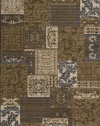 Area Rug 5x7 Rectangle Transitional Brown Color - Momeni Dream Rug from RugPal