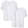 Puma Boys 8-20 Crew Ss 2 Pair Pack,White/Red,S(6-7)