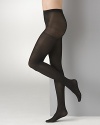 Hue super opaque tights have super opaque coverage with a slimming control top. 90 denier. Style #U6620