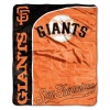 MLB San Francisco Giants Micro Plush Raschel Throw Blanket, Jersey Design