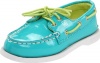 Sperry Top-Sider Kid's A/O Loafer, Aqua, 12 M US Little Kid