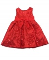 She'll be dressed for any special occasion in this pretty party dress from Rare Editions.