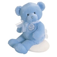 Gund Baby 12 My First Teddy Waggie - Blue