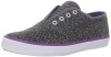 Keds Champion CVO Laceless Fashion Sneaker (Toddler/Little Kid/Big Kid),Grey Leopard Print,2.5 M US Little Kid