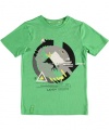 LRG Scientist of Fashion T-Shirt (Sizes 8 - 20) - green, 14 - 16