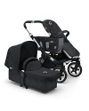 The Bugaboo Donkey is the convertible stroller for kid(s) and goods that grows and flows with your family. In just three simple clicks, the Bugaboo Donkey converts from a full-sized mono to a full-sized duo stroller. And back again.