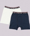 U.S. Polo Assn. 2-Pack Boxer Briefs (Sizes 8 - 18)