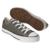 Converse Chuck Taylor All Star Lo Top Charcoal Canvas Shoes with Extra Pair of Black Laces men's 3/ women's 5