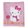 Lambs & Ivy Blanket, Hello Kitty Garden