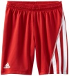 adidas Boys 8-20 Youth Sossto Short, University Red/White, Medium