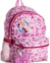 Skechers Twinke Toes Tie Dye Multi Pocket Backpack, Raspberry, One Size