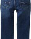 7 For All Mankind Girls 7-16 Skinny Crop And Roll Jean, Adara Night, 10