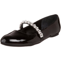 Nina Little Kid/Big Kid Nataly Ballet Flat,Black Patent,2.5 M US Little Kid