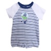 Absorba Baby-boys Newborn Knit Stripe Creeper