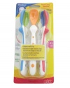 Gerber Graduates Rest Easy Spoons PVC & BPA Free 4m (5pack) Colors Vary