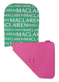 Maclaren Reversible Seat Liner, Jellybean/Juicy Pink