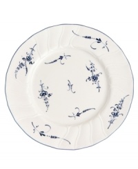 First introduced in 1768, the Vieux Luxembourg pattern is truly timeless. Dainty sprays of dark blue flowers adorn this creamy white collection for a charming tabletop that will captivate guests for years to come.