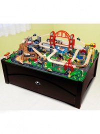 Kidkraft Metropolis Train Table and Set