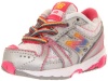 New Balance KJ689 Running Shoe (Infant/Toddler), Silver/Pink, 7.5 M US Toddler