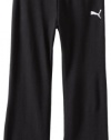 Puma Girl's 2-6X Little Yoga Pant, Black, 5