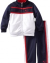 Puma - Kids Baby-Boys Infant Promo Tricot Set, Navy, 18