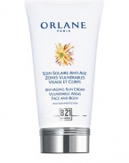 Pure Soin Sun Cream for Face SPF 30. Provides extreme protection for the most vulnerable areas of the face and body. A genuine anti-aging treatment that rehydrates and protects surface micro-circulation, reduces inflammatory reactions and protects the skin from aging. Strengthens the cells' natural self-defense mechanisms and minimizes inflammation. Stimulates cellular energy while regenerating, firming and moisturizing. Provides intensive protection.