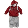 GUESS Kids Boys Toddler Authentic Guess Active Set, RED (12M)