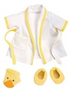 North American Bear Company Rosy Cheeks Baby Bathrobe Set