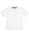 Nautica Solid Pique Polo (Sizes 2T - 4T)