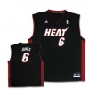 NBA Miami Heat LeBron James Road Replica Youth Jersey (Black, Large)