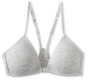 Maidenform Girls 7-16 Molded Racerback Bra, Heather Grey, 32A