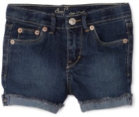 Levi's Girls 2-6x Little Girl Shorty Short, Dark Eagle, 5 Regular