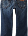 True Religion Boys 2-7 Rocco Phantom Skinny Jean, Azul, 2