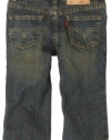 Levi's Baby-boys Infant 505 Regular Jean, Rusted Rigid, 24 Months