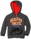 Ecko Unltd. Boys 2-7 Archer Long Sleeve Hoody Sweater, Gray, 4T