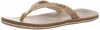 Reef Women's Girls Skinny Leather Flip Flop Sandal,Tobacco,7 M US