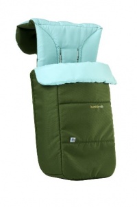 Bumbleride 2011 Footmuff and Liner Fits Flyer/Indie/Indie Twin/Flite Stroller, Seagrass