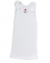 Hanes Boys White A-Shirt P5 White