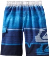 Quiksilver Boys 8-20 Bravo Volley Trunk, Arctic Blue, X-Large