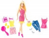 Barbie Doll and Fashions Barbie Pink Dress Giftset