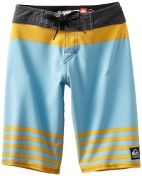 Quiksilver Boys 8-20 Cyper Reynolds Revolt Boardshort, Yellow, 23